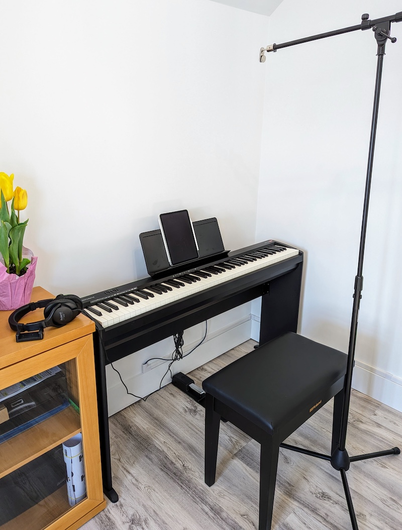 piano setup