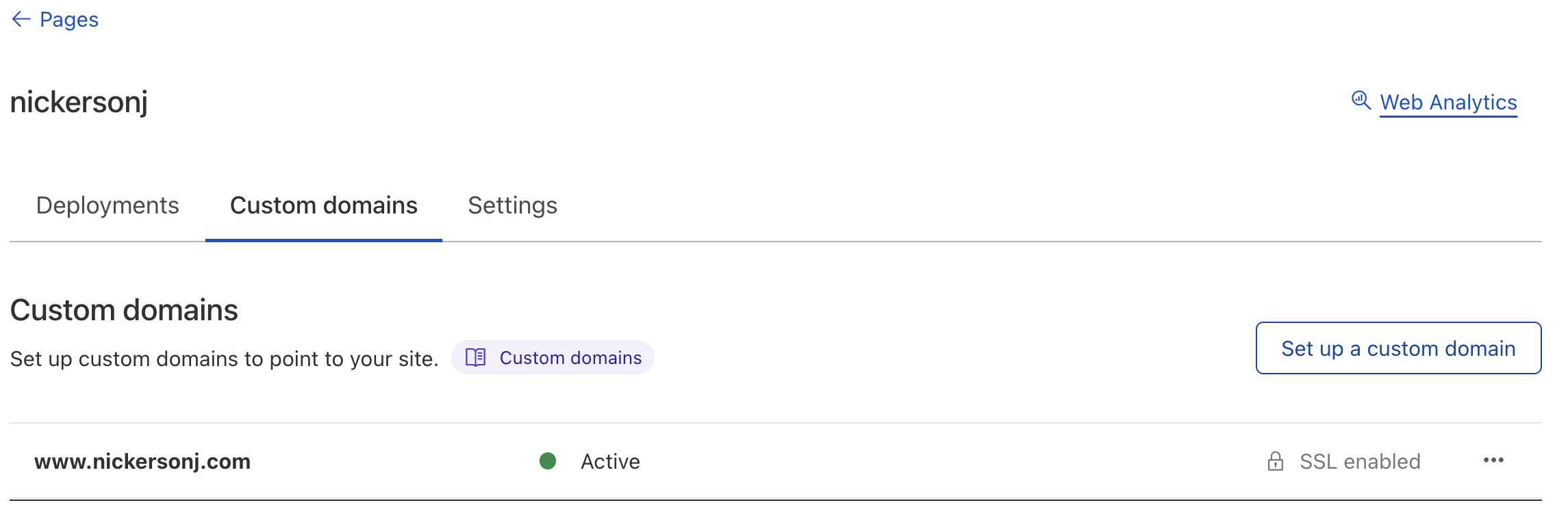 adding custom domain to cloudflare